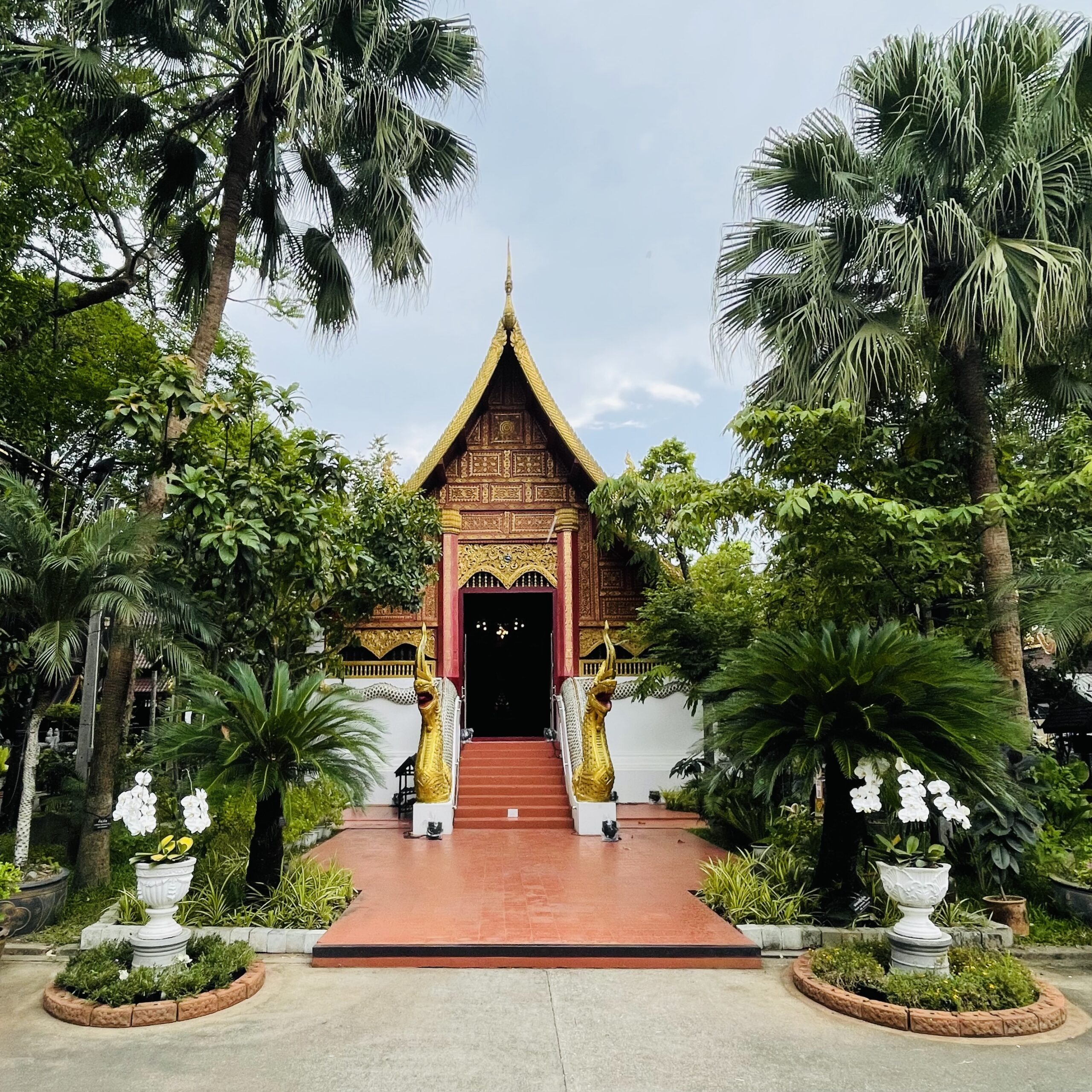 Ubosot du Wat Phra Kaeo à Chiang Rai en Thaïlande