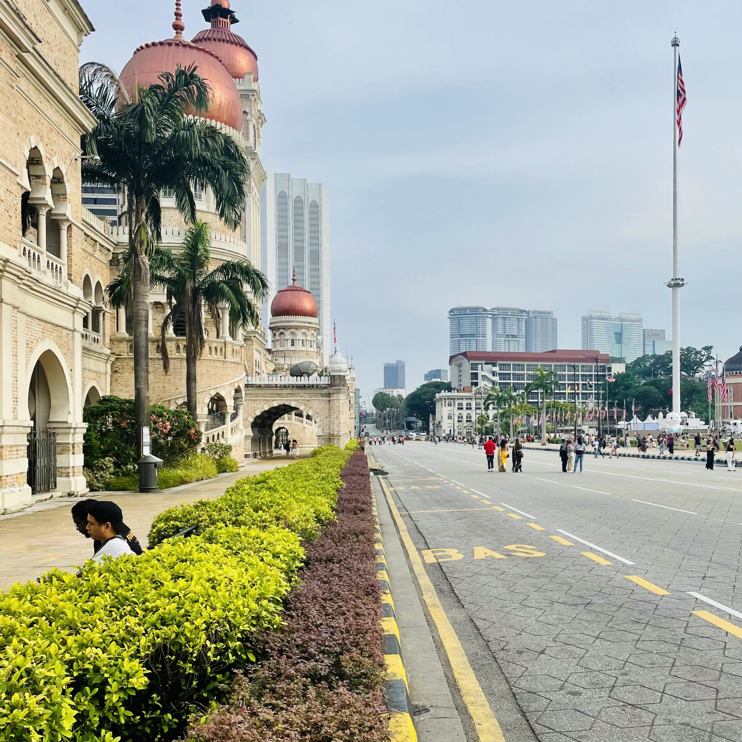 Palais du Sultan Abdul Samad sur le Merdeka Square à Kuala Lumpur en Malaisie